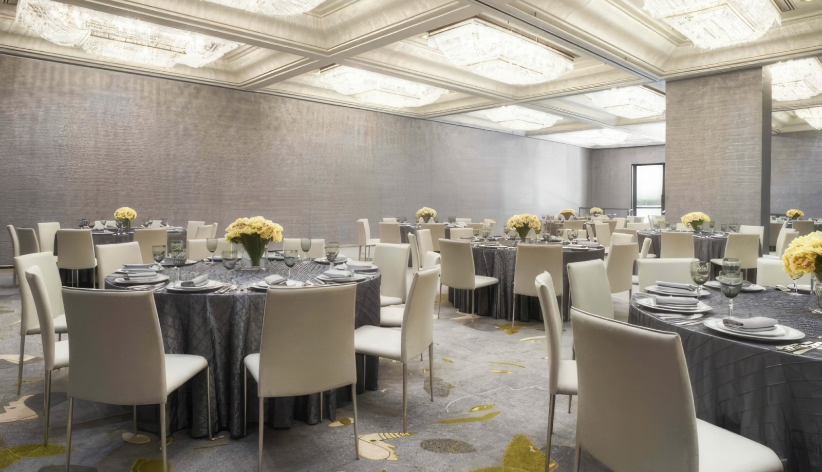 The interior of Empire Room venue at Park Lane New York.