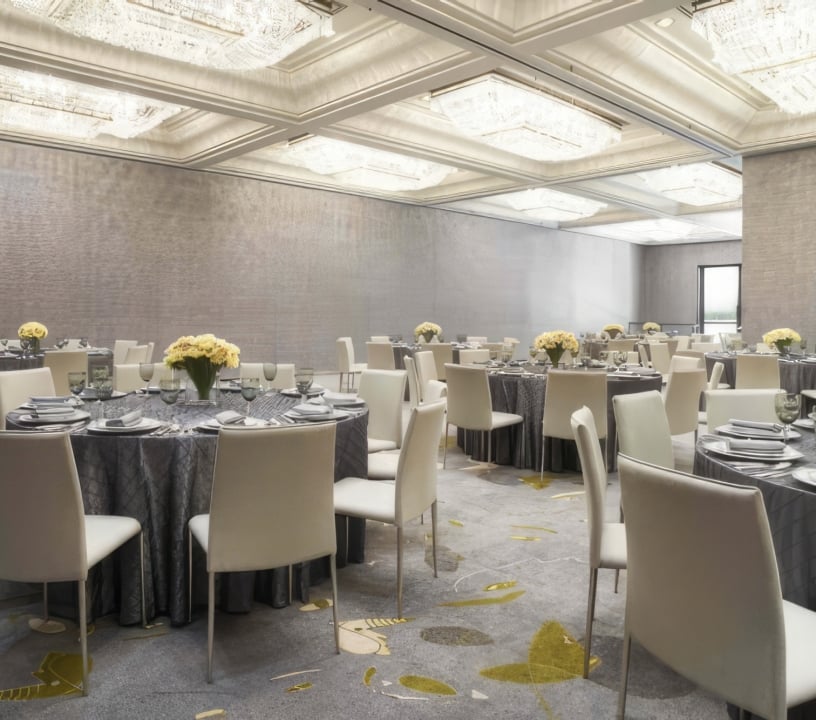 The interior of Empire Room venue at Park Lane New York.