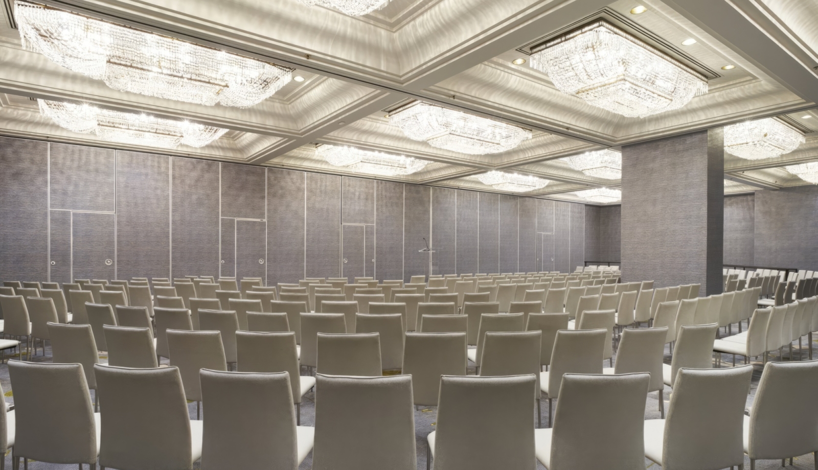 The interior of Empire Room venue at Park Lane New York.